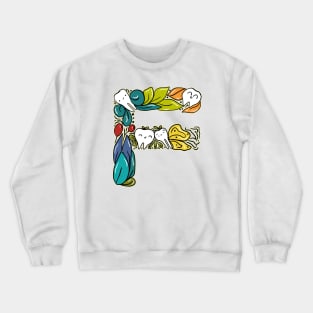 F Crewneck Sweatshirt